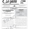 La Gaceta N° 35,832 del 26 de enero de 2022